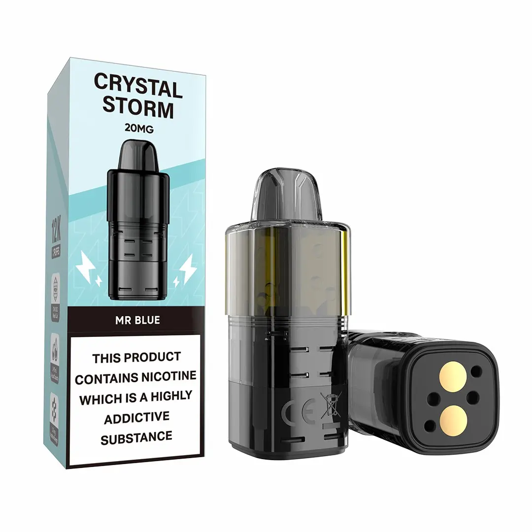 Crystal Storm Bar 12K Prefilled Pod - Mr Blue